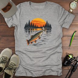 Golden Hour Catch T Shirt Gift For Fishing Enthusiast