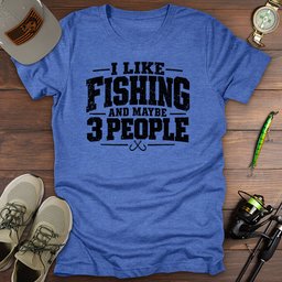 I Like Fishing T Shirt Gift For Fishing Enthusiast