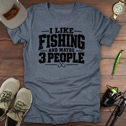 I Like Fishing T Shirt Gift For Fishing Enthusiast