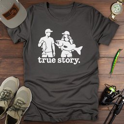 Fish Tales T Shirt Gift For Fishing Enthusiast