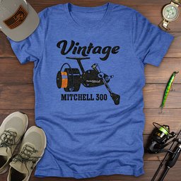 Mitchell 300 T Shirt Gift For Fishing Enthusiast