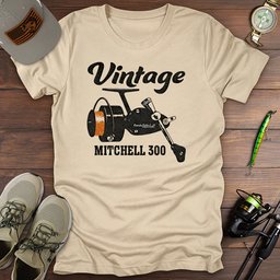Mitchell 300 T Shirt Gift For Fishing Enthusiast
