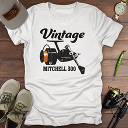 Mitchell 300 T Shirt Gift For Fishing Enthusiast