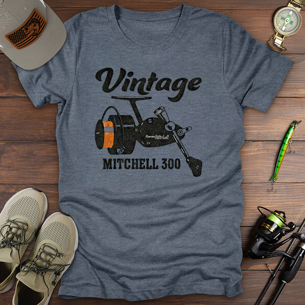 Mitchell 300 T Shirt Gift For Fishing Enthusiast