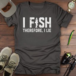 Fish Lie T Shirt Gift For Fishing Enthusiast