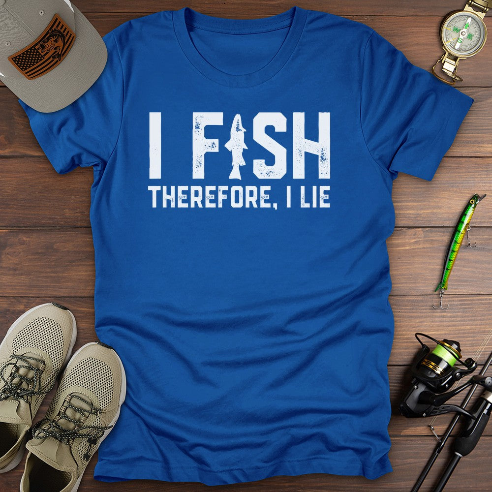 Fish Lie T Shirt Gift For Fishing Enthusiast