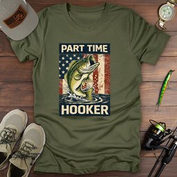 Hook Life T Shirt Gift For Fishing Enthusiast