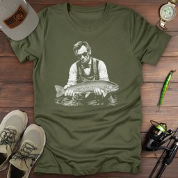 Fly Fishing Legend T Shirt Gift For Fishing Enthusiast