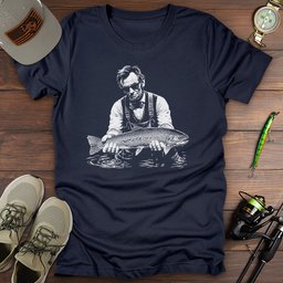 Fly Fishing Legend T Shirt Gift For Fishing Enthusiast