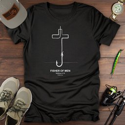 Hook And Faith T Shirt Gift For Fishing Enthusiast