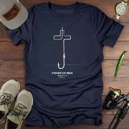 Hook And Faith T Shirt Gift For Fishing Enthusiast