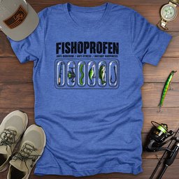 Fish Oproften T Shirt Gift For Fishing Enthusiast