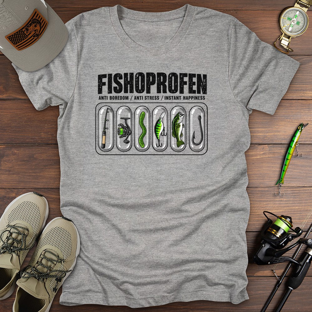 Fish Oproften T Shirt Gift For Fishing Enthusiast