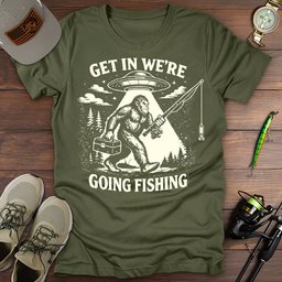 Get In Fishing T Shirt Gift For Fishing Enthusiast