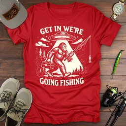 Get In Fishing T Shirt Gift For Fishing Enthusiast