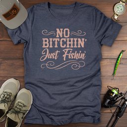 Just Fishin T Shirt Gift For Fishing Enthusiast