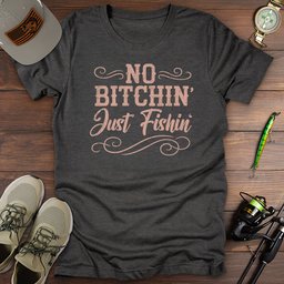 Just Fishin T Shirt Gift For Fishing Enthusiast