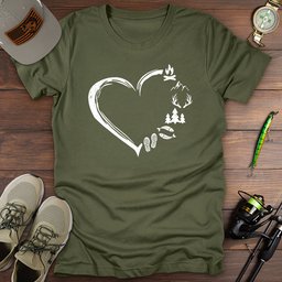 Love Hunting Fishing T Shirt Gift For Fishing Enthusiast