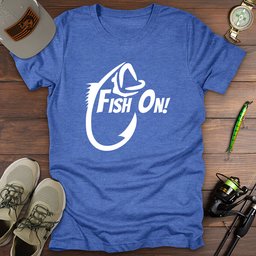 Fish On T Shirt Gift For Fishing Enthusiast