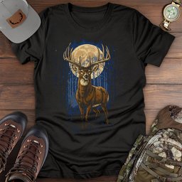 Majestic Deer T Shirt Gift For Fishing Enthusiast