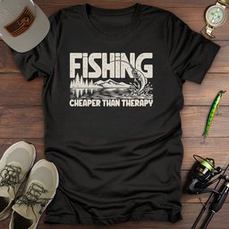 Lakeside Cast T Shirt Gift For Fishing Enthusiast