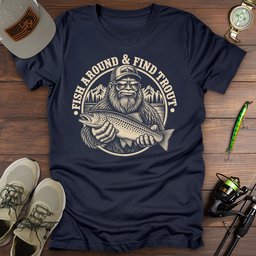 Hound And Trout T Shirt Gift For Fishing Enthusiast