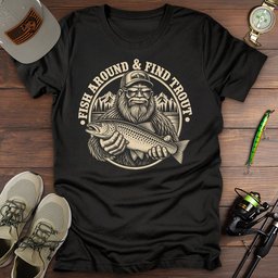 Hound And Trout T Shirt Gift For Fishing Enthusiast