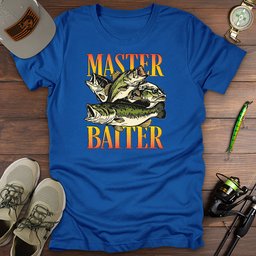 Master Baiter T Shirt Gift For Fishing Enthusiast