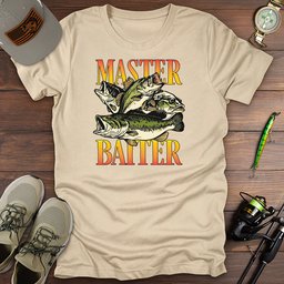 Master Baiter T Shirt Gift For Fishing Enthusiast