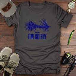 Hook Tied T Shirt Gift For Fishing Enthusiast