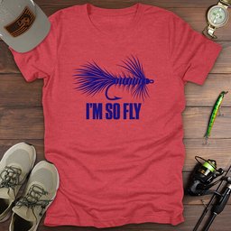 Hook Tied T Shirt Gift For Fishing Enthusiast