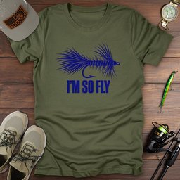 Hook Tied T Shirt Gift For Fishing Enthusiast