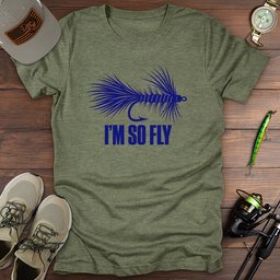 Hook Tied T Shirt Gift For Fishing Enthusiast