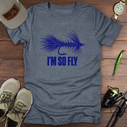 Hook Tied T Shirt Gift For Fishing Enthusiast