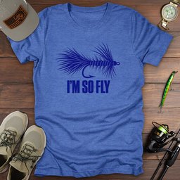 Hook Tied T Shirt Gift For Fishing Enthusiast