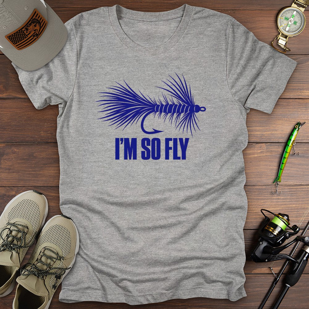 Hook Tied T Shirt Gift For Fishing Enthusiast