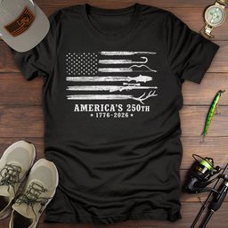 Hunting Fishing 250 T Shirt Gift For Fishing Enthusiast