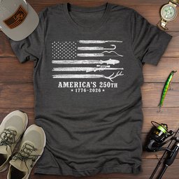 Hunting Fishing 250 T Shirt Gift For Fishing Enthusiast