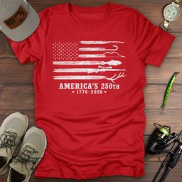 Hunting Fishing 250 T Shirt Gift For Fishing Enthusiast