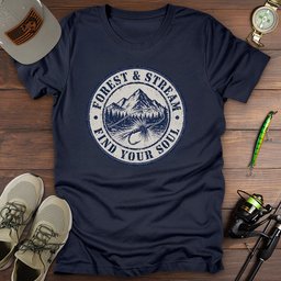 Find Your Soul T Shirt Gift For Fishing Enthusiast