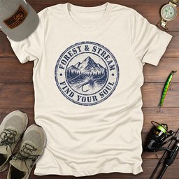 Find Your Soul T Shirt Gift For Fishing Enthusiast