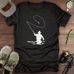 Fly Fisherman T Shirt Gift For Fishing Enthusiast