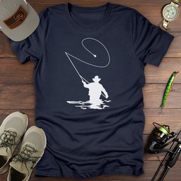 Fly Fisherman T Shirt Gift For Fishing Enthusiast