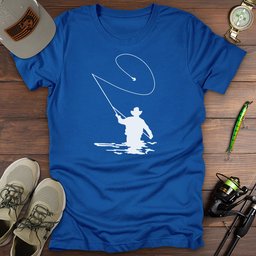 Fly Fisherman T Shirt Gift For Fishing Enthusiast