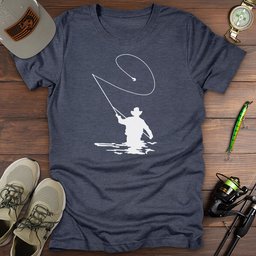 Fly Fisherman T Shirt Gift For Fishing Enthusiast