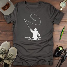 Fly Fisherman T Shirt Gift For Fishing Enthusiast