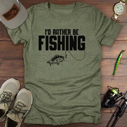Hooked On Fishing T Shirt Gift For Fishing Enthusiast