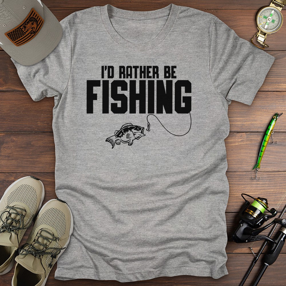 Hooked On Fishing T Shirt Gift For Fishing Enthusiast