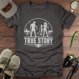 Fishing Tales T Shirt Gift For Fishing Enthusiast