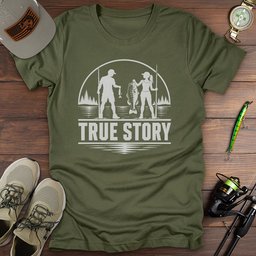 Fishing Tales T Shirt Gift For Fishing Enthusiast